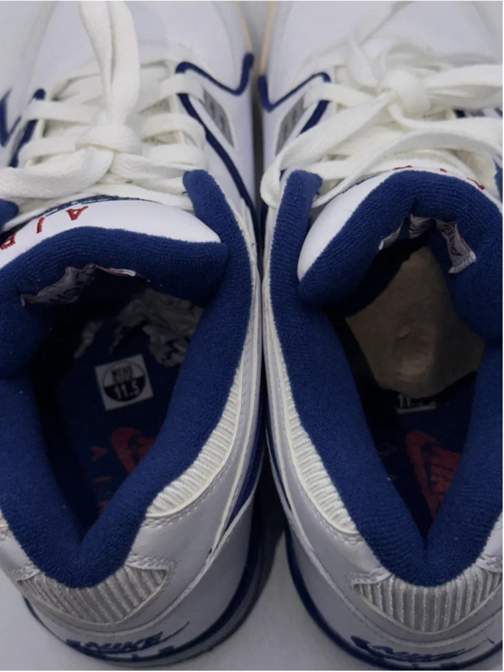 Size 11.5 - Nike Air Flight 89 White